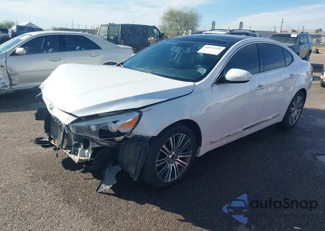 2014 Kia Cadenza Premium из США, поврежденный, VIN KNALN4D75E5135558